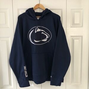 Champion Penn State Nittany Lions Navy Blue Pullover Hoodie Sweatshirt